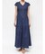 フロントボタンロングワンピース