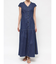 フロントボタンロングワンピース
