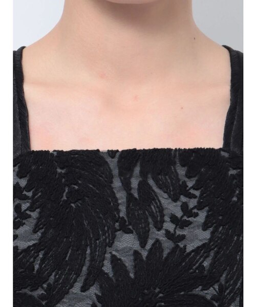 LAGUNAMOON LADYエンブロイダリーマーメイドドレス LAGUNAMOON LADYエンブロイダリーマーメイドドレス（ベージュ