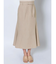 アシンメトリー切替マーメイドスカート