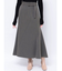 アシンメトリー切替マーメイドスカート