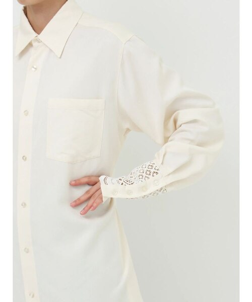 レースカフスシャツ｜ラグナムーンの通販｜&mall（アンドモール）三井