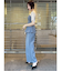LADYギャザーペプラムパンツドレス