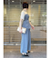 LADYギャザーペプラムパンツドレス
