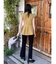ポンチセミフレアパンツ