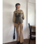 ポンチセミフレアパンツ