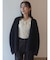 【WEB限定】ループヤーンセッケツニットブルゾン