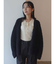 【WEB限定】ループヤーンセッケツニットブルゾン