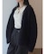 【WEB限定】ループヤーンセッケツニットブルゾン
