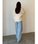 【WEB限定】ループヤーンセッケツニットブルゾン