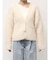 【WEB限定】ループヤーンセッケツニットブルゾン