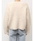 【WEB限定】ループヤーンセッケツニットブルゾン