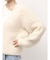 【WEB限定】ループヤーンセッケツニットブルゾン
