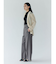 ラペルワイドパンツ