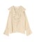 クレープフリルブラウス