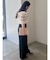 LADYチュールオフショルパンツドレス