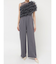 LADYチュールオフショルパンツドレス