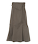 サテンツイルラペルマーメイドスカート