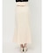 サテンツイルラペルマーメイドスカート