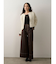 【WEB限定カラーあり】コードエンブロイダリーニットカーデ