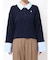 【POLO BCSコラボ】シャツカラーカフスニットプルオーバー