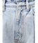 タックデニムワイドパンツ