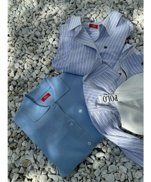 POLO BCSコラボ】シャツドッキングワンピース｜ラグナムーンの