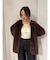 2WAYシアーベロアホックデザイントップス