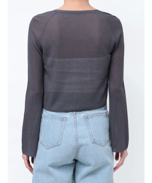 ジョンスメドレー マルティニーク別注 アンサンブル パールボタン ジョンスメドレー 別注 パールボタン バイカラー カーディガン