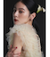 LADYショルダーチュールIラインドレス