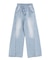 ワイドフレアデニムパンツ