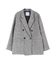 ツイードダブルテーラードジャケット