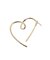 ハートモチーフピアス