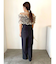 LADYチュールオフショルパンツドレス