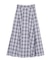 チェックタックフレアスカート