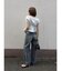 リップドデニムパンツ