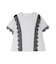 レースドッキングTシャツ