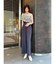 LADYチュールオフショルパンツドレス