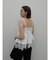 【WEB限定カラーあり】レースレイヤードランジェリーチュニック