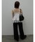 【WEB限定カラーあり】レースレイヤードランジェリーチュニック