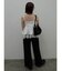 【WEB限定カラーあり】レースレイヤードランジェリーチュニック
