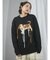 vintage like dogニット