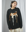 vintage like dogニット