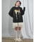 vintage like dogニット