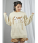 vintage like dogニット