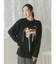 vintage like dogニット