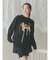 vintage like dogニット
