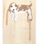 vintage like dogニット