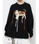 vintage like dogニット