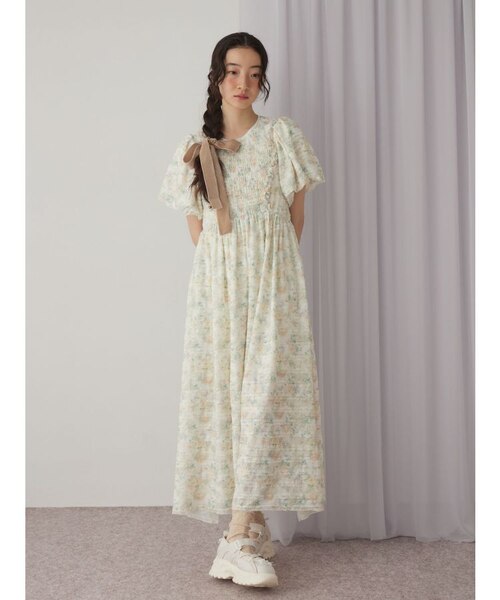 merry jenny vintage flowerワンピース merry jenny（メリージェニー） ワンピース vintage flowerワンピース